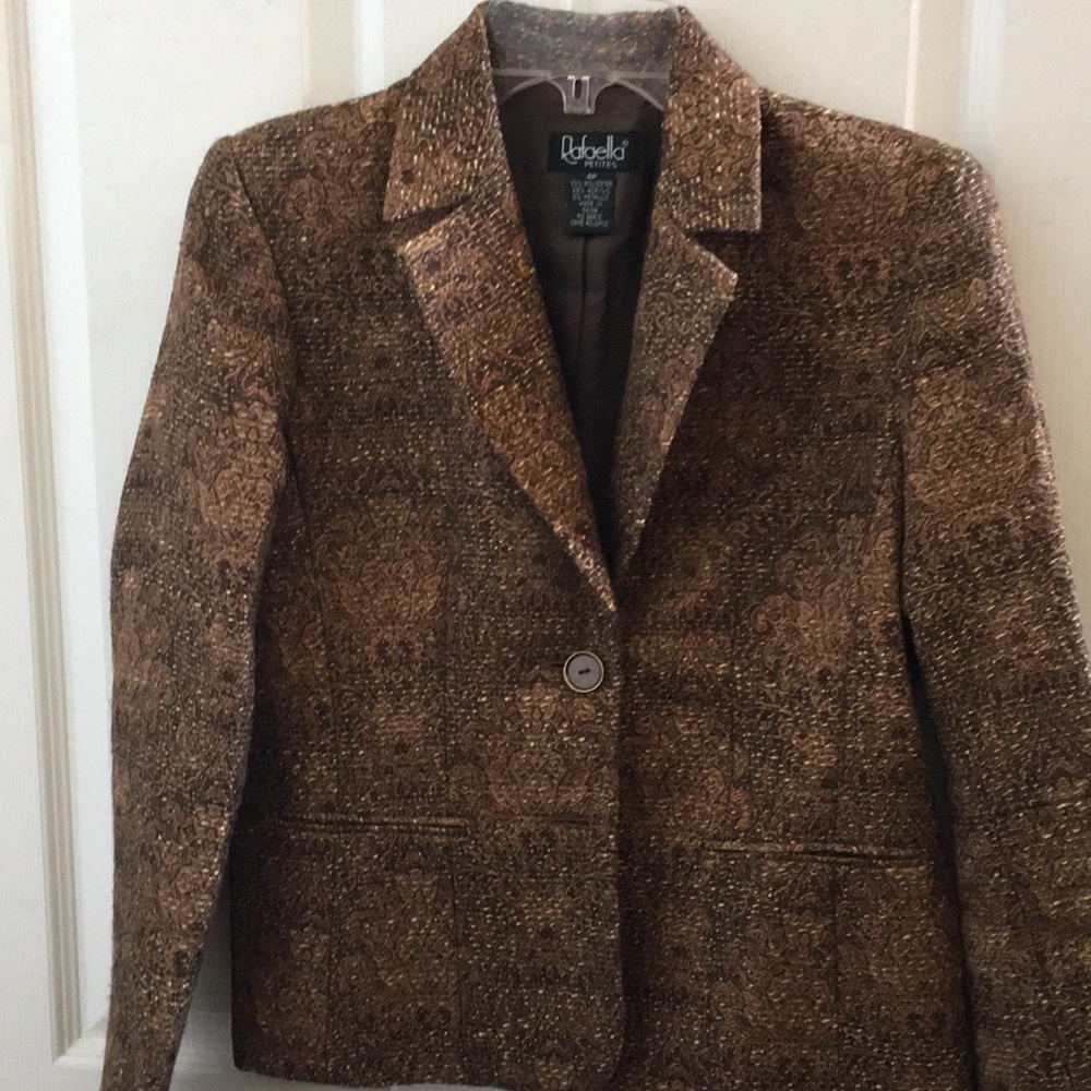 FINAL MARKDOWN Ladies Rafaella blazer 4p